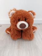 Knuffel KiKa beer bruin kraalogen L1266, Ophalen of Verzenden