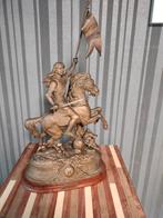 Jeanne d'Arc Ruiterstandbeeld - Replica Frémiet, Antiek en Kunst, Ophalen of Verzenden