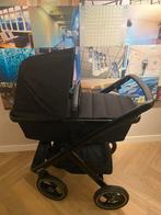Dubatti two zwart, Kinderen en Baby's, Kinderwagens en Combinaties, Zo goed als nieuw, Combiwagen, Met reiswieg, Ophalen
