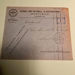 Oude envelop Mercurius Rotterdam, Postzegels en Munten, Ophalen of Verzenden, Envelop