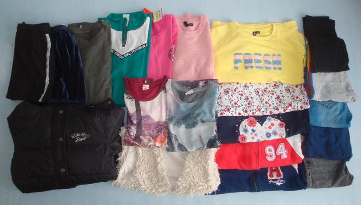 Meisjes winter kleding pakket maat 134/140 - Pakket 6, Kinderen en Baby's, Kinderkleding | Kinder-kledingpakketten, Zo goed als nieuw