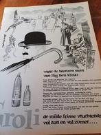 Advertentie van Groli vruchtendrank Big Ben 1962, Verzamelen, Ophalen of Verzenden, Zo goed als nieuw, Overige typen