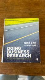 Doing business research, Ophalen of Verzenden, Gelezen, Management