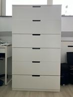 IKEA Nordli Kast - 6 Lades, Huis en Inrichting, Ophalen, Overige materialen, Gebruikt, 5 laden of meer