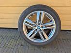 4 stuks originele BMW lichtmetalen velgen met winterbanden, Auto-onderdelen, Ophalen, 18 inch, Gebruikt, Winterbanden