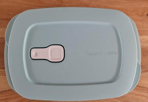 Tupperware Crystal Wave magnetron bakje/Go lunchbox trommel, Huis en Inrichting, Keuken | Tupperware, Zo goed als nieuw, Overige typen