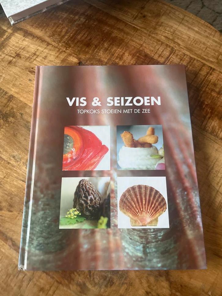 Vis & Seizoen - Topkoks stoeien met de zee, Boeken, Kookboeken, Zo goed als nieuw, Hoofdgerechten, Europa, Gezond koken, Ophalen of Verzenden