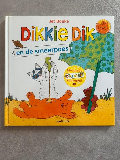 Jet Boeke - Dikkie Dik en de smeerpoes, Boeken, Kinderboeken | Baby's en Peuters, Zo goed als nieuw, Ophalen of Verzenden