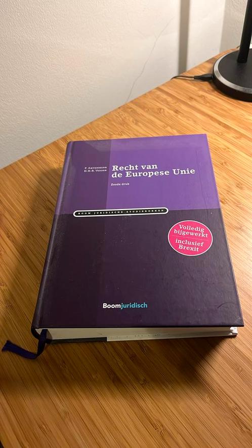 H.H.B. Vedder - Recht van de Europese Unie, Boeken, Wetenschap, Zo goed als nieuw, Ophalen of Verzenden