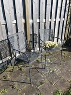 2 prachtige gietijzer tuinstoelen., Tuin en Terras, Tuinstoelen, Metaal, Zo goed als nieuw, Ophalen