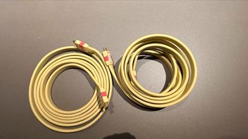 2 x Van den Hul HDMI FLAT HEAC kabels 3,0m beschikbaar voor biedingen