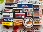 Stickers chocolade, Verzamelen, Ophalen of Verzenden, Zo goed als nieuw, Overige typen