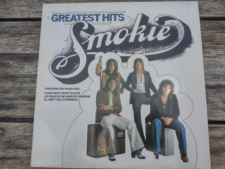 LP - Smokie - Greatest Hits, Cd's en Dvd's, Vinyl | Pop, Zo goed als nieuw, 1980 tot 2000, 12 inch, Ophalen of Verzenden