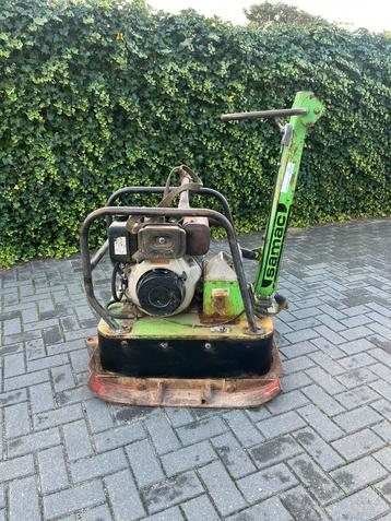 Trilplaat samac S5000 350kg yanmar diesel elektrisch gestart beschikbaar voor biedingen