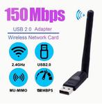 150MBPS Mini WIFI-Adapter USB2.0, Nieuw, Computers en Software, Netwerkkaarten, Ophalen of Verzenden, Nieuw, Extern, SVZ Automatisering