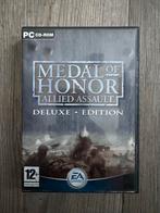 Medal of Honor Allied Assault Deluxe - PC (Gebruikt), Spelcomputers en Games, Games | Pc, Gebruikt, Shooter, 1 speler, Eén computer