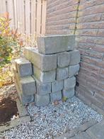 Border stenen grijs, Ophalen, Gebruikt, Beton, Terrastegels