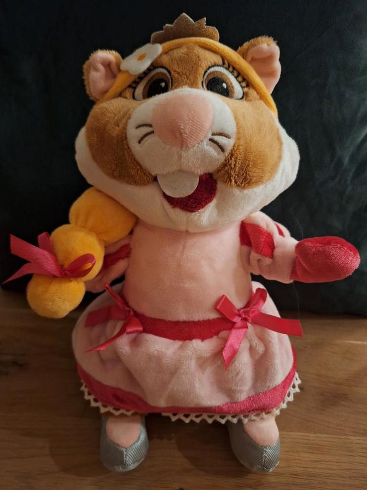 AH Efteling Hamster knuffel Assepoester, Verzamelen, Efteling, Nieuw, Overige typen, Ophalen of Verzenden