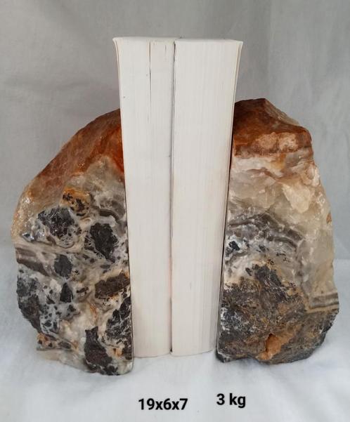 Set boekensteunen van Onyx, Huis en Inrichting, Overige Huis en Inrichting, Nieuw, Ophalen of Verzenden
