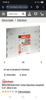 Isotac Aquastop 5mm Ondervloer - 2 Pakketten, Ophalen, Overige typen, Nieuw, 10 m² of meer