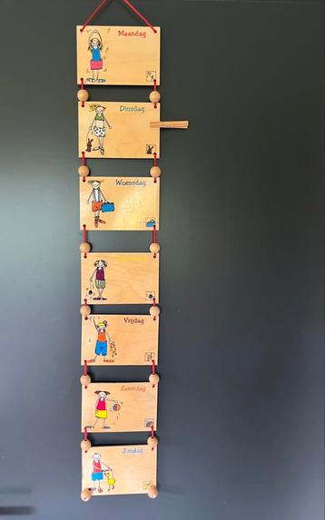 Jan bibejan weekplanner hout beschikbaar voor biedingen