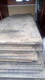 kunststof rijplaten 300x100x2 evt + bok +100x150 + 120x120, Ophalen, Zo goed als nieuw, Kunststof