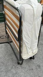 Opklap bed, 90 cm, Eenpersoons, Zo goed als nieuw, Metaal