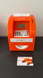 Pinniemaat ING leren sparen - eigen bankpas! Sint tip, Verzamelen, Spaarpotten, Ophalen of Verzenden, Zo goed als nieuw, Kunststof