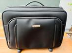 Samsonite trolley/laptop business koffer zwart, Wieltjes, Gebruikt, Hard kunststof, Ophalen of Verzenden