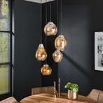 Hanglamp Francesco 5-lamps Amber

Van Lifestylefurn, Ophalen, Nieuw, Glas, Info@lifestylefurn.nl