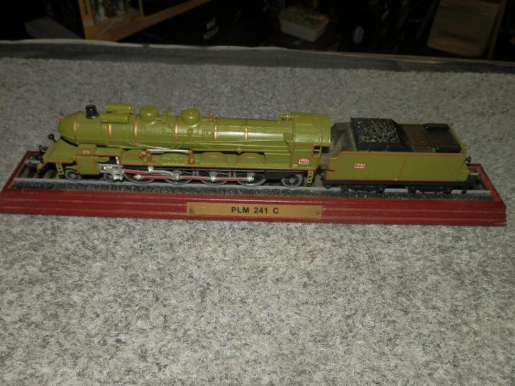 Modeltrein PLM 241 C, Hobby en Vrije tijd, Modeltreinen | H0, Gebruikt, Locomotief, Gelijkstroom, Overige merken, Ophalen of Verzenden