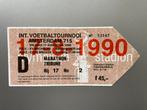 Ticket Ajax - Int. Voetbaltournooi 715 (1990), Verzenden, Gebruikt, Ajax, Overige typen