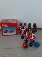 Houten kegels kegelspel soldaatjes Charl's Toys, Ophalen, Gebruikt, Overige typen