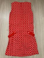 H&M, oranje witte jurk, maat 34, H&M, Oranje, Ophalen of Verzenden, Zo goed als nieuw