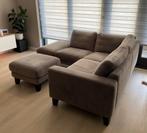 Omera hoekbank (De Ruijter Meubel), lichtgrijs, Ophalen, Gebruikt, Stof