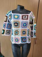 Gehaakte trui granny square M, Kleding | Dames, Truien en Vesten, Ophalen of Verzenden, Zo goed als nieuw