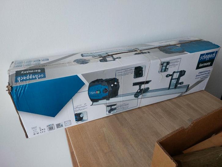 Houtdraaibank Scheppach met gutsen, Doe-het-zelf en Verbouw, Gereedschap | Machine-onderdelen en Toebehoren, Zo goed als nieuw