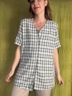 Vintage blouse - geruit - 90’s - jaren 90 - XL / 42, Kleding | Dames, Blouses en Tunieken, Maat 42/44 (L), Hippie galore, Ophalen of Verzenden