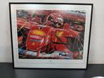 Formule 1 by eric-jan kremer schilderij van M Schumacher, Ophalen of Verzenden