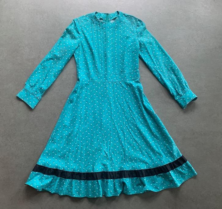 Twee vintage katoenen zomerjurken jaren 70, maat: 36-38, Kleding | Dames, Jurken, Gedragen, Maat 36 (S), Ophalen of Verzenden