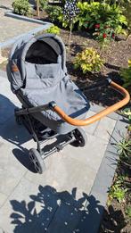 Gesslein F4 Kinderwagen + Joie Maxi-Cosi, Gebruikt, Verstelbare duwstang, Ophalen, Kinderwagen