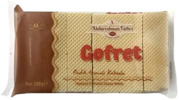 Abdurrahman Tatlici Hazelnoot Cacao Wafel 200 gr beschikbaar voor biedingen
