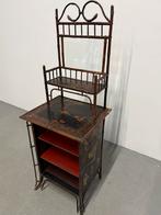 Bamboe Arts&Crafts kastje, Ophalen