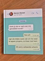 Marten Mantel - Aan het typen…, Ophalen of Verzenden, Zo goed als nieuw, Marten Mantel
