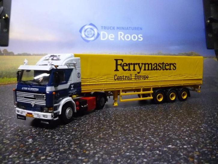 WSI Scania 112 J. van 't Klooster met certificaat, Hobby en Vrije tijd, Modelauto's | 1:50, Nieuw, Bus of Vrachtwagen, Wsi, Ophalen of Verzenden