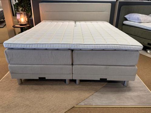 Boxspring Elektrisch 180x200 Beige Direct leverbaar E-7036, Huis en Inrichting, Slaapkamer | Boxsprings, Nieuw, 180 cm, 200 cm