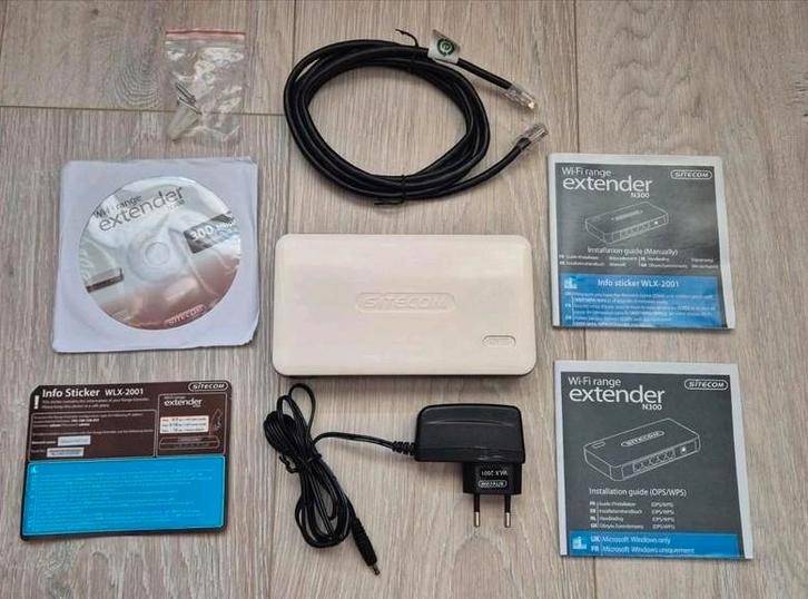 Sitecom WLX-2001 Wi-Fi Range Extender, Computers en Software, WiFi-versterkers, Ophalen of Verzenden