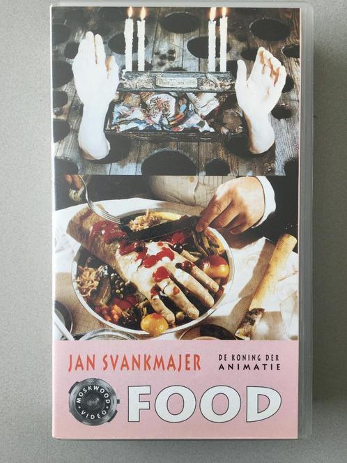Jan Svankmajer - Food (VHS) (4=2), Cd's en Dvd's, VHS | Film, Gebruikt, Alle leeftijden, Ophalen of Verzenden