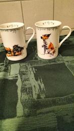 2 Honde mokjes The Leonardo Collection = Nieuw., Nieuw, Ophalen of Verzenden, Overige stijlen, Kop(pen) en/of Schotel(s)