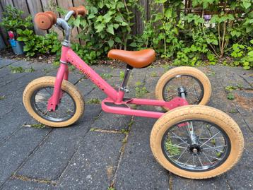 Trybike Steel 2-in-1 Loopfiets Vintage Roze beschikbaar voor biedingen